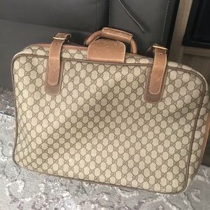 Vintage Gucci luggage